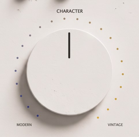 CHARACTER ノブ。左が MODERN、右が VINTAGE